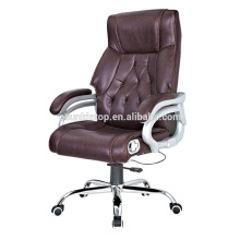 Deluxe High Back Braun Leder Executive Bürostuhl